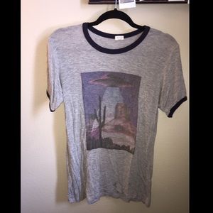 Brandy Melville John galt alien ufo tee